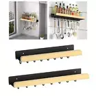 Spice Rack Organizer Wall Mount Decor Wall Mounted Shelf for Craft Room Home