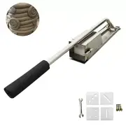 DIY 4 Dies Soft Clay Bar Extruder Mud Squeezer Molder For Pottery Ceramic