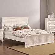 Life Décor Liana Premium American Poplar Timber Classic Hampton 4 pcs Bedroom Set (Queen + 2 x Bedside Table + Tallboy)