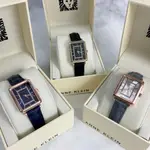 🇺🇸【現貨不用等】ANNE KLEIN DRESS WATCH 女士手錶 方形 寶藍 黑 灰 鱷魚紋