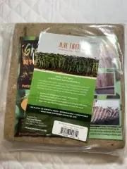 Jute Fiber Hydroponic Grow Medium Microgreens & Wheatgrass 10x10 Grow Mat 10 Pk