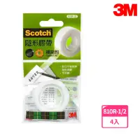 在飛比找momo購物網優惠-【3M】810R-1/2 Scotch隱形膠帶補充包 12m