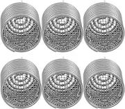 TOVINANNA 6pcs Stainless Steel Bonsai Fertilizer Box Stainless Steel Bonsai Fertilizer Basket Bonsai Fertilizer Baskets Bonsai Manure Spike Bonsai Fertilization Tool Flower Fertilizer Orchid