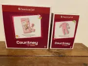 AMERICAN GIRL COURTNEY STRAWBERRY SHORTCAKE Sleeping Bag Set & Pajamas Set NEW!