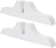 Uonlytech 2Pcs Divider Base for Room Partition Thickened Privacy Screen Holders Multi Purpose Home Accessory for Study Bedroom Stable Design to Protect Floors Easy Mobility Stylish