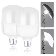 Neewer 35W LED Light Bulbs， 2 Packs 3150 Lumens/5700K/CRI 95+/15000h Lifespan