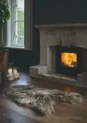 Eco Tanned Taupe Icelandic Sheepskin with Light Tips Super Soft Premium Luxury