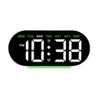 Digital Alarm Clock 12/24H Electronic Table Clock for Office Bedside Bedroom