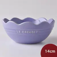 在飛比找ETMall東森購物網優惠-Le Creuset 蕾絲花型碗 14cm 薰衣草