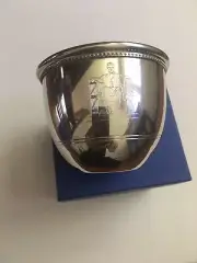 Salisbury Pewter Jefferson Cup Rare Lincoln Engraving! With Box