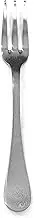 Mepra AZ1033CB1111 Casablanca Ice Serving Fork, [Pack of 12], 25.09 cm, Brushed Stainless Steel Finish, Dishwasher Safe Tableware