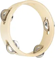 EXQUIMEUBLE Tambourine for Hand Drum Percussion Portable Musical Instrument for Boys for Dance Music Classes and Playtime