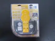 NEW We R Memory Keepers ~ Lucky 8 Border Punch 3 in 1 ~ Yellow #71122-3