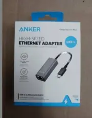 Anker USB C to Ethernet Adapter, Portable 1-Gigabit Network Hub