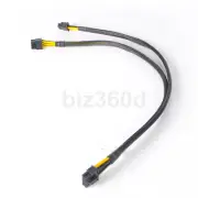 10pin to 6+8pin Power Adapter Cable for HP ML350 G8 Gen8 and GPU 0.5M @AU