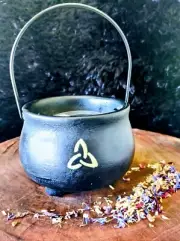 Cauldron Candle. Scented. Wicca. Witchcraft