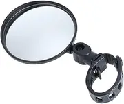 OSOLADY 2Pcs Rear View Mirrors for Bikes Lightweight Convex Handlebar Mounted Bicycle Mirrors for Mountain and Road Cycling Scratch Resistant Fits Handlebars