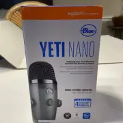 Logitech Blue Yeti Nano Premium USB Microphone Gaming Streaming New Sealed