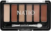 Natio Australia Mineral Eyeshadow Palette Sunset 6g - Soft Pinks, Glistening Golds & Rich Russet Toned Eyeshadows - Purse & Travel Friendly Eyeshadow Palette - Cruelty Free & Vegan