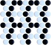 Abaodam Go Game Stones Set 360pcs Playing Pieces Go Chess Pieces Replacement Craft Pieces Go Game Piece Props for Classic Strategy Baduk Weiqi Gobang