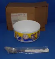 WILLOW Quaker Oaks Promotional Mail in Cereal Bowl and Spoon MISB 1988