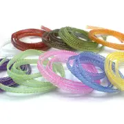 DURA FLASH TUBING - Fly Tying Pearl Body Tube Hareline - 10 Colors Available!