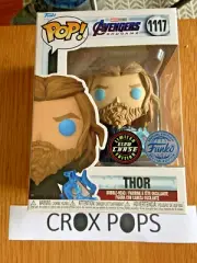 RARE CHASE THOR Glow Avengers FE 1117 Funko Pop Vinyl New in Mint Box + P/P