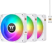 Thermaltake CT140 EX ARGB Magnetic Quick Connect PWM Fan (up to 1800RPM) White Edition - 3 Fan Pack, CL-F191-PL14SW-A