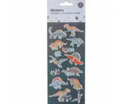 Dinosaur Bubble Stickers