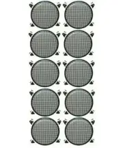 10 American Terminal Metal Mesh Cover Waffle Subwoofer Speaker Grill Protect Gua