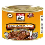 ADABI Beef Rendang with Potatoes 160g – Ready-to-Eat (RTE) No Cooking Needed
