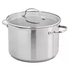 GreenPan Stock Pot 26cm Stainless Steel Stock Pot 7.6 Litre Induction Stock Pot