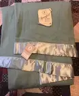 Vintage Springfield Satin Trim Wool 100% Blanket ‘Jackson’ 72 X 90 NWT