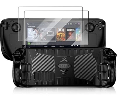 Steam Deck Case Stream Deck Case with Anti-Slip Particles (Black) New Free Ship