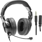 Plugger Studio DJH40-M Dynamic Closed Headphones with Microphone