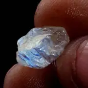 06.30 Ct Madagascar African Rainbow Amazing Moonstone rough Natural Fire Crystal