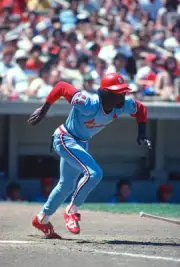 George Hendrick Of The St Louis Cardinals 1980 Baseball Photo 3