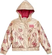 [GUESS] Pink Logo Padded Jacket (7-16)