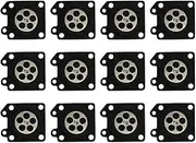 Carburetor Metering Diaphragm Assembly For Walbro WA WT WYJ Series Carburetor Replaces Walbro 95-526-8 (Pack of 12)