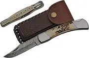 [SZCO] Supplies Double Bolster Hunter Folding Knife