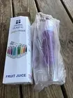 Tritan Plastic Fruit Juice Bottle BPA Free New Damaged Box