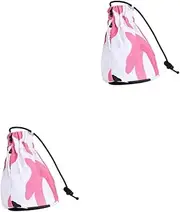 Baluue 1pc Hair Dryer Hood Diffuser Bag Wind Shield Pocket for Hairdressing Styling Breathable Vent for Thermostatic Heating Random Color Random Color