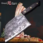 Handmade Chef Knife Forged High Carbon Clad Steel Chinese Cleaver Professional
