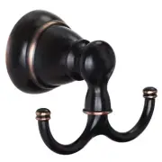 Banbury Double Robe Hook In Mediterranean Bronze