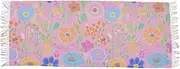 [AIXIWAWA] Brightly Floral Women's Pashminas Scarf, Shawls Wrap Lightwight Tassel for Evening Dress Dinner Party, Multicolor