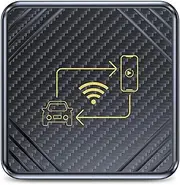 Oimzzr Wirel Adapter Converts Wired to Wirel Car Play Adapter for & Car with USB A/USB C, Wirel Control Plug & Play