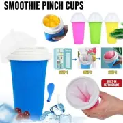 Slushie Maker Cup Quick Freeze Magic Squeeze Cup Ice Cream Maker Milkshake Cup