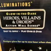 Star Wars Episode I: Heroes Villains & Droids Action Wall Scenes 1999 NIB
