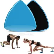 Dual Sided Gliding Discs Core Sliders, Home Gym Abdominal Exercise Trainer, Workout Legs Arms Gliders, Carpet Hard Floors Fitness Equipment, for Full Body Workout Crossfit Training
