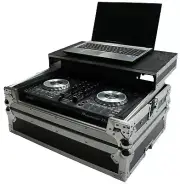 Harmony HCMINILT Flight Glide Laptop Stand Road DJ Case fits Reloop BeatPad 2